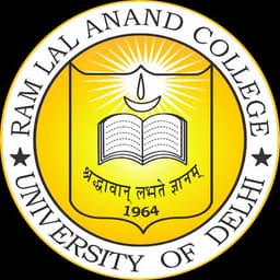 Ram Lal Anand College Logo